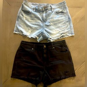 Aerie Denim Cut Off Shorts- Size Small, Fits like 4-6